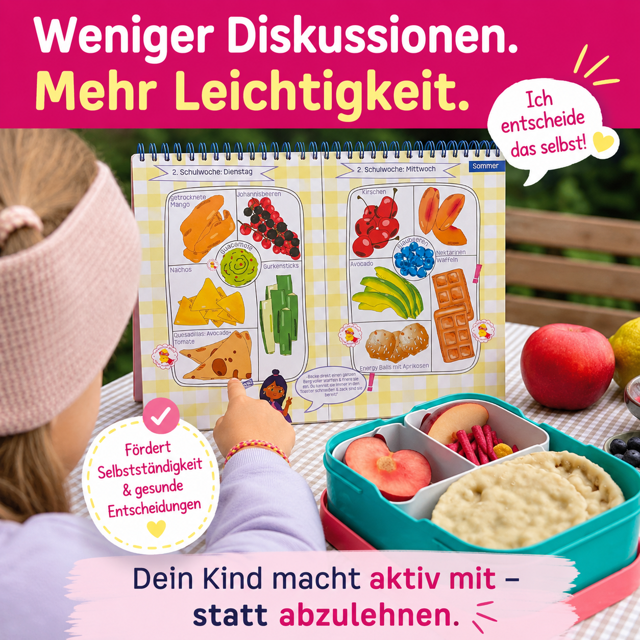 #1 SNACKBOXEN: Kreatives Mitmachbuch für Kinder-Snacks