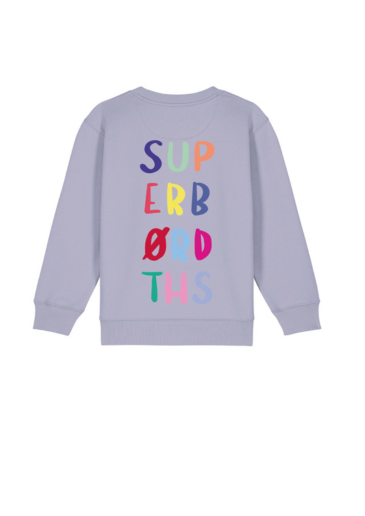 SUPERBØRDTHS SWEATSHIRT: Mini-Me Style für SUPERKIDS